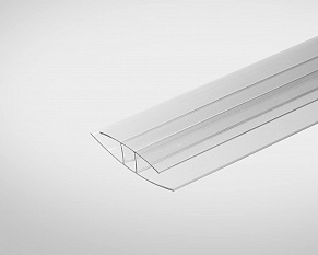 Профиль 4-6 мм соединительный неразъемный HP, прозрачный, 6м Практичный