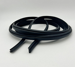 Уплотнитель резиновый узкий для алюминиевых планок  УА 04.147 1б (8,3х13,5мм)