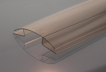 Профиль 8-10 мм коньковый RP, бронзовый 6м Премиум