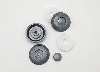 Шайба для СПК и МПК, серебро (упак. 25шт)