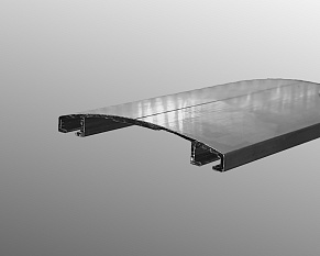 Профиль алюминиевый-крышка АП262*6000мм