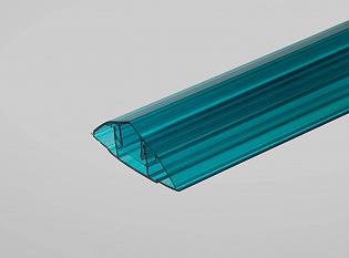 Профиль 6-16 мм соединительный разъемный HCP (крышка), бирюзовый, 6м Премиум