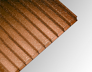 СПК Polygal Практичный 8 мм 2100*12000, янтарный 25%  фриз